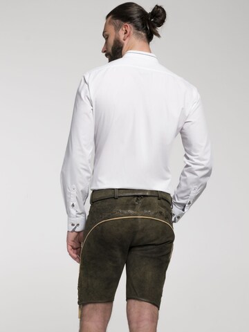 SPIETH & WENSKY Regular Pants 'Weikhard' in Brown
