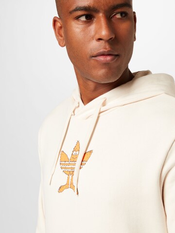 ADIDAS ORIGINALS Sweatshirt 'Graphic Fun' in Weiß