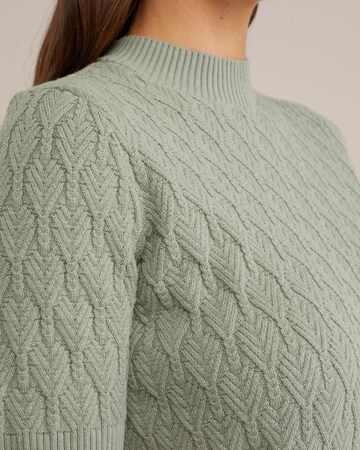 WE Fashion Pullover in Grün