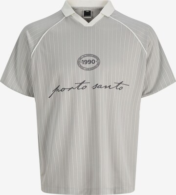 T-Shirt 'JCOEterna' Jack & Jones Junior en gris : devant