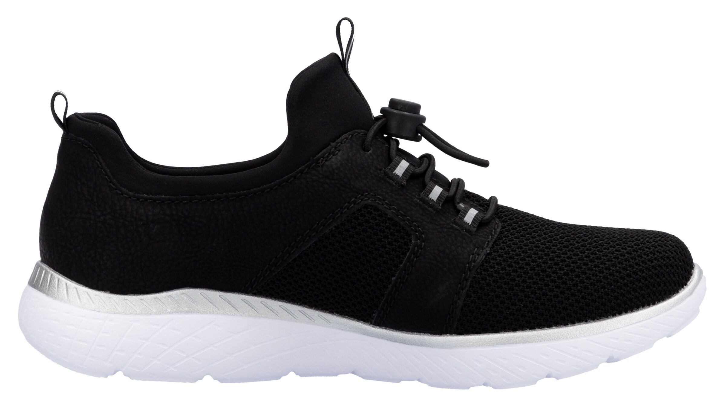 Rieker Sport Sneaker in Schwarz