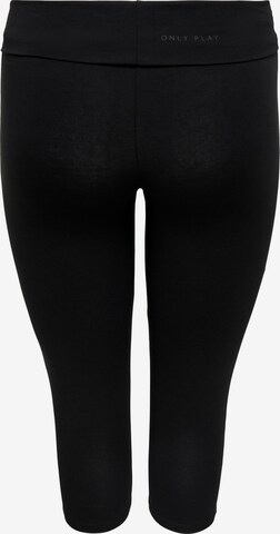 Only Play Curvy Skinny Leggings in Schwarz