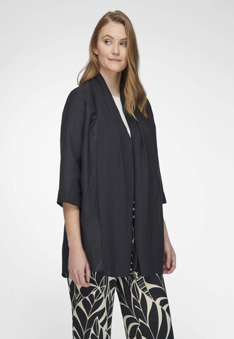 Kimono Anna Aura en noir : devant