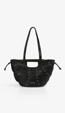 Scalpers Shoulder Bag 'Grecia' in Black: front