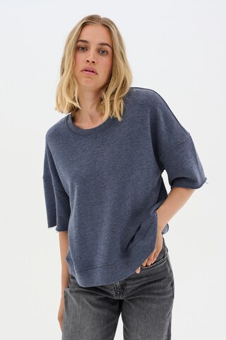 My Essential Wardrobe Sweatshirt 'Texas' in Blue: front