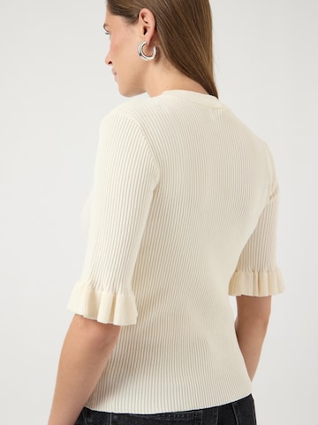 YAS Pullover 'YASMIKLA' in Beige