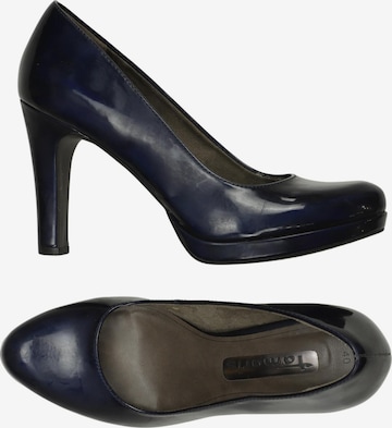 Tamaris Pumps 40 in Blau: Vorderseite