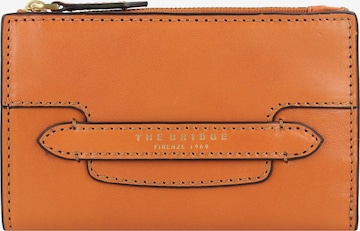 The Bridge Wallet 'Lucrezia ' in Orange: front