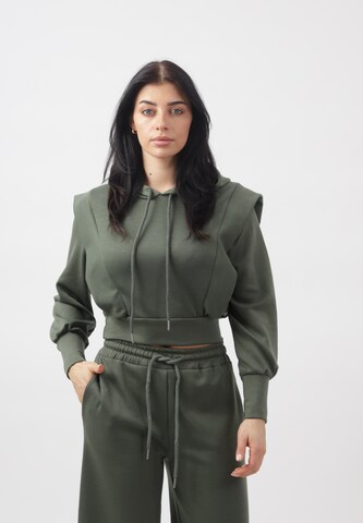 Elara Bluse in Grün: Vorderseite