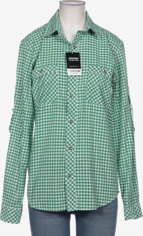 SPIETH & WENSKY Button Up Shirt in 38 in Green: front