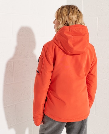 Superdry Between-Season Jacket 'Ultimate SD Windcheater' in Orange