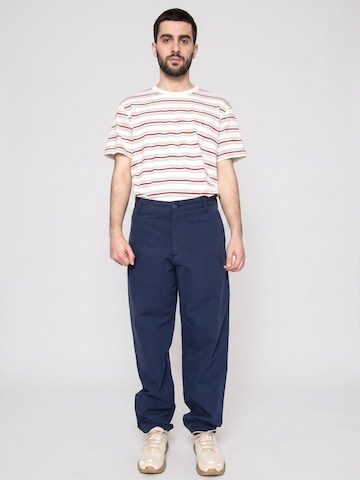 Baggy Pantaloni 'Calder Pant Ink' di Carhartt WIP in blu: frontale