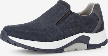 Pius Gabor Slipper in Blau: Vorderseite