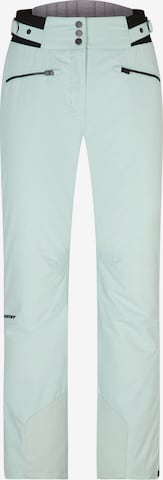 ZIENER Regular Workout Pants 'TILLA' in Blue: front