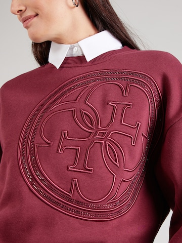GUESS Sweatshirt in Red