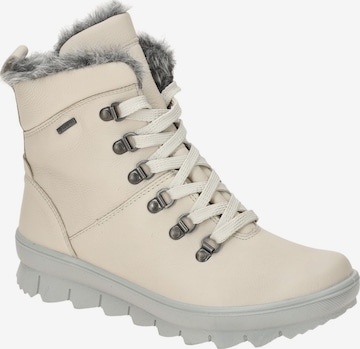 Legero Boots 'Legero Novara Stiefelette beige Nappa Gore-Tex 530' in Beige: Vorderseite