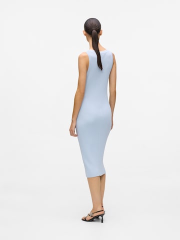 Karl Lagerfeld Knit dress ' Strickkleid mit Logo ' in Blue