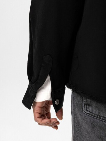 Coupe regular Veste mi-saison 'Apolo' Dandalo en noir