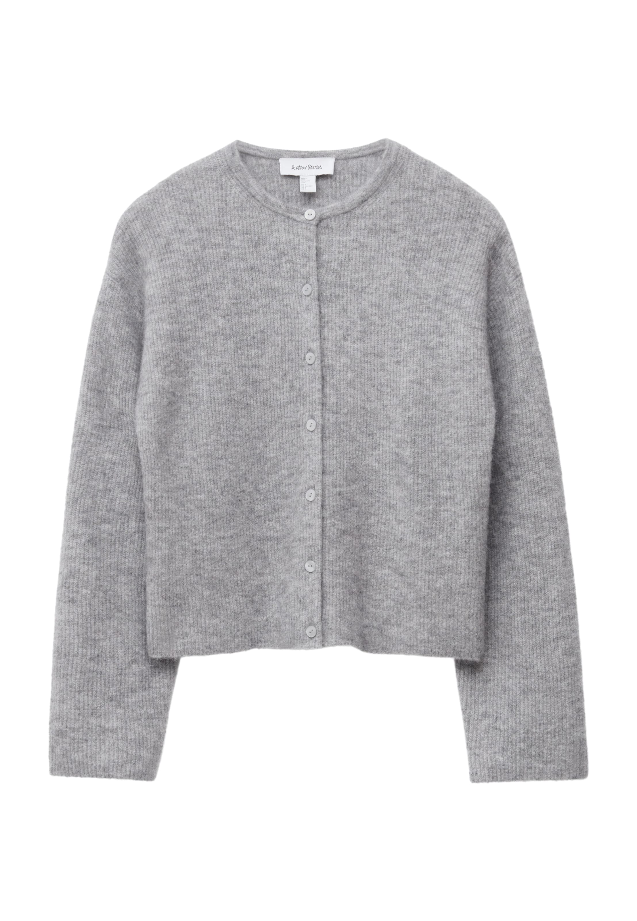 Cardigan & Other Stories en gris : devant