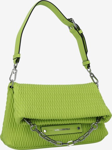 Karl Lagerfeld Shoulder Bag 'Kushion' in Green