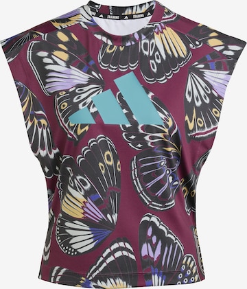 ADIDAS PERFORMANCE Функциональная футболка 'FARM' в Черный: спереди