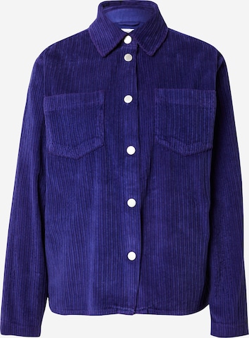 KnowledgeCotton Apparel Blouse in Purple: front
