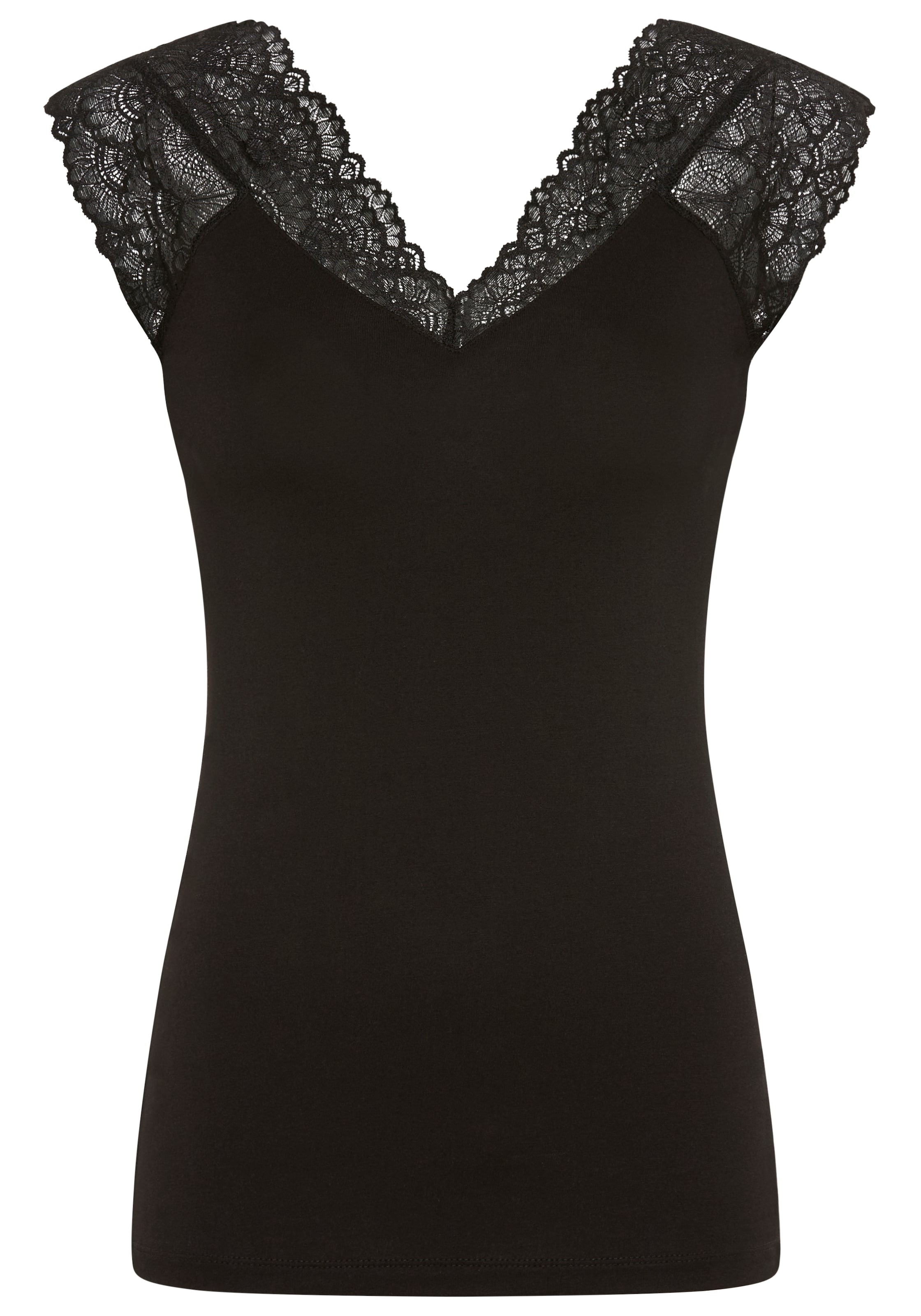Bruno Banani LM Top in Black: front