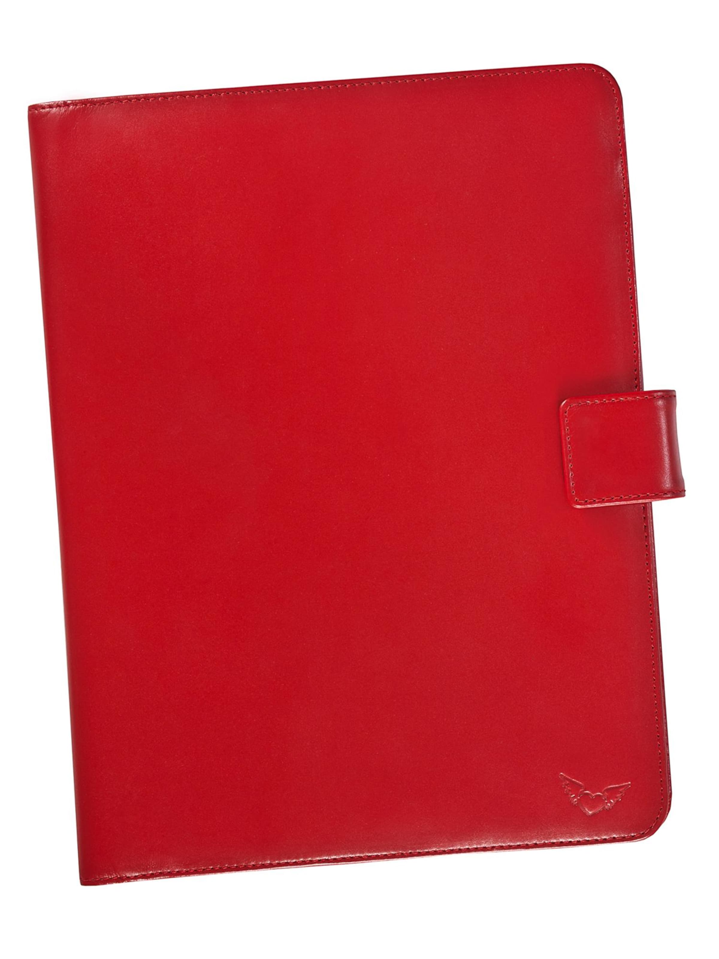 petit amour Document Bag 'LISA' in Red: front