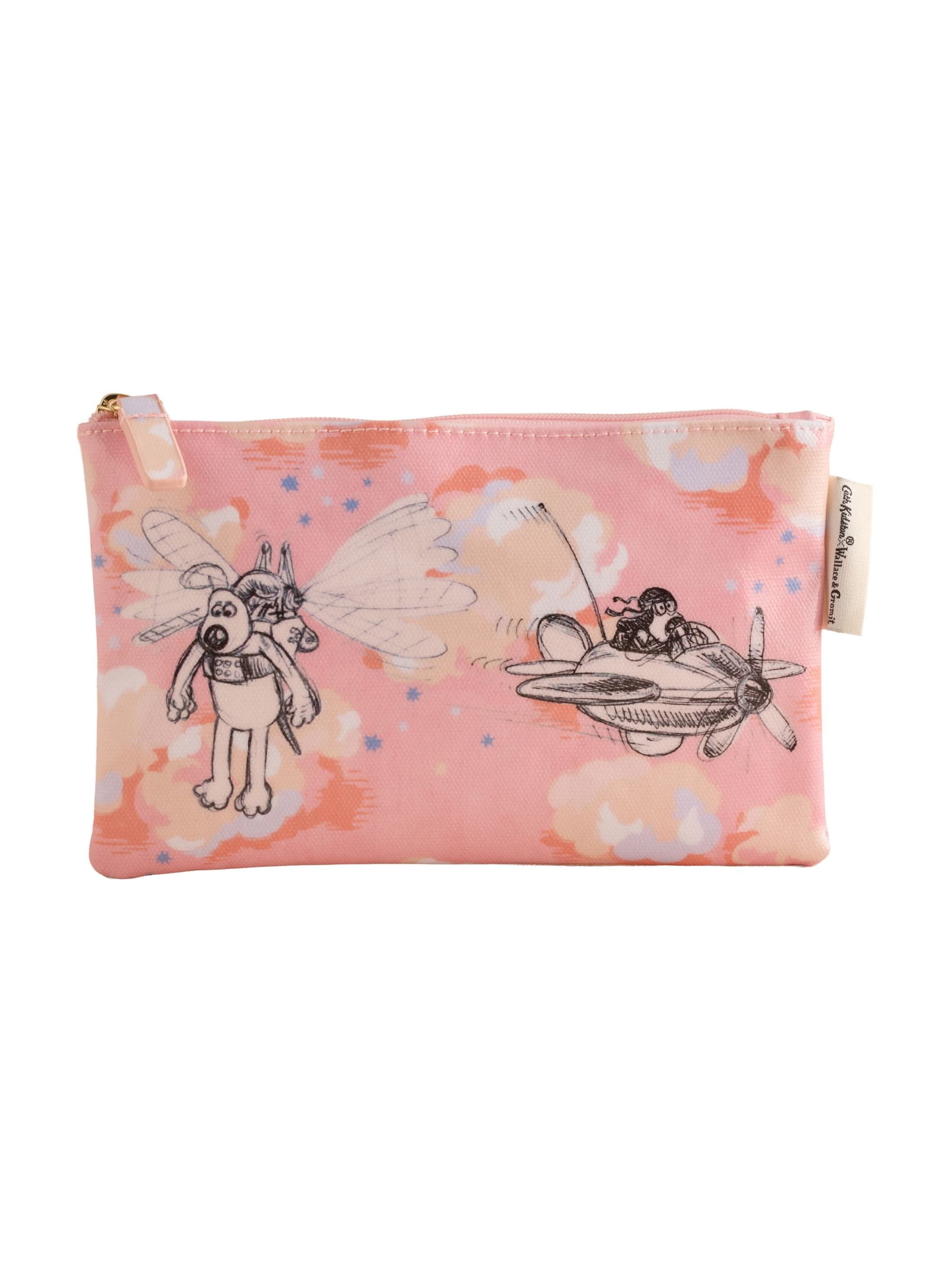 Porte-monnaies 'Wallace And Gromit' Cath Kidston en rose : devant