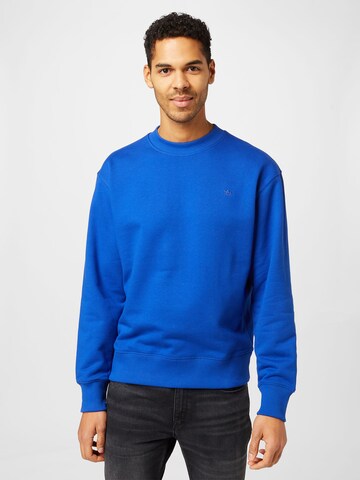 ADIDAS ORIGINALS Sweatshirt 'Adicolor Contempo Crew French Terry' in Blue: front