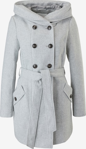 s.Oliver Between-Seasons Coat in Grey: front