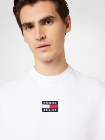 Sweat-shirt Tommy Jeans en blanc