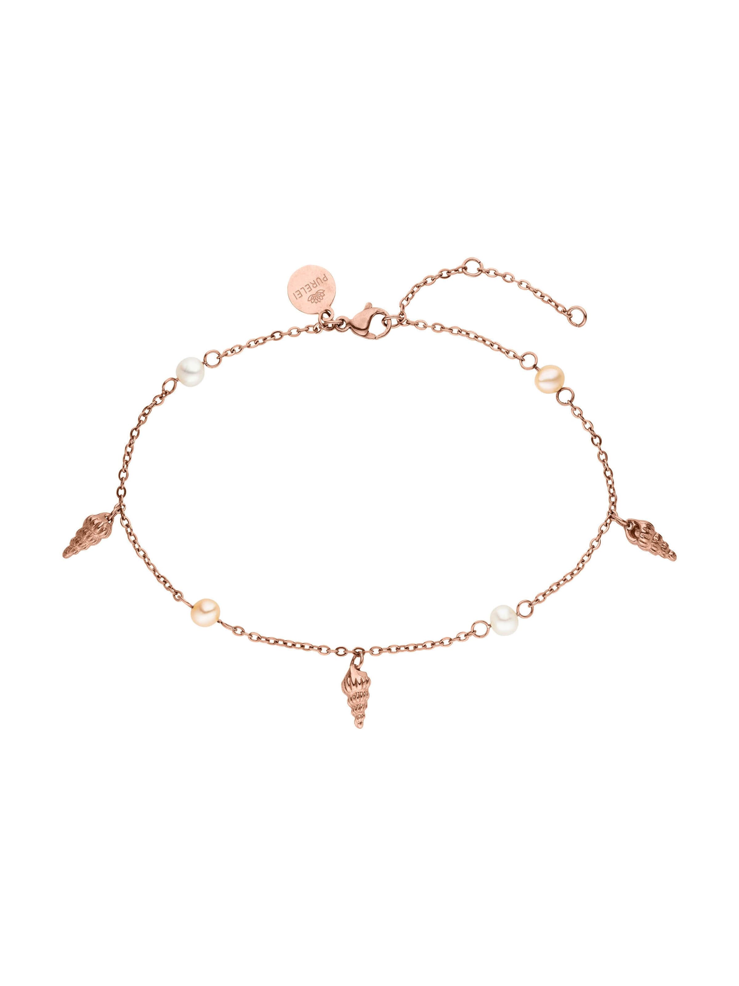 PURELEI - Joyería para pies 'Akala' en oro: frente