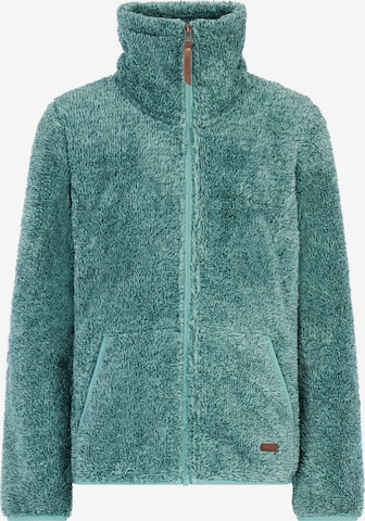 PROTEST Fleece jas 'Riri JR' in Blauw: voorkant