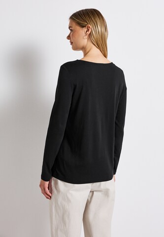 STREET ONE Shirt in Black