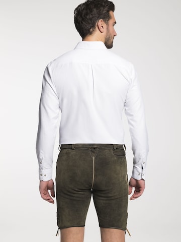 SPIETH & WENSKY Comfort fit Klederdracht overhemd 'Detroit' in Wit