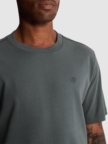 CAST IRON - Camiseta 'Regular fit T-shirt in interlock' en gris