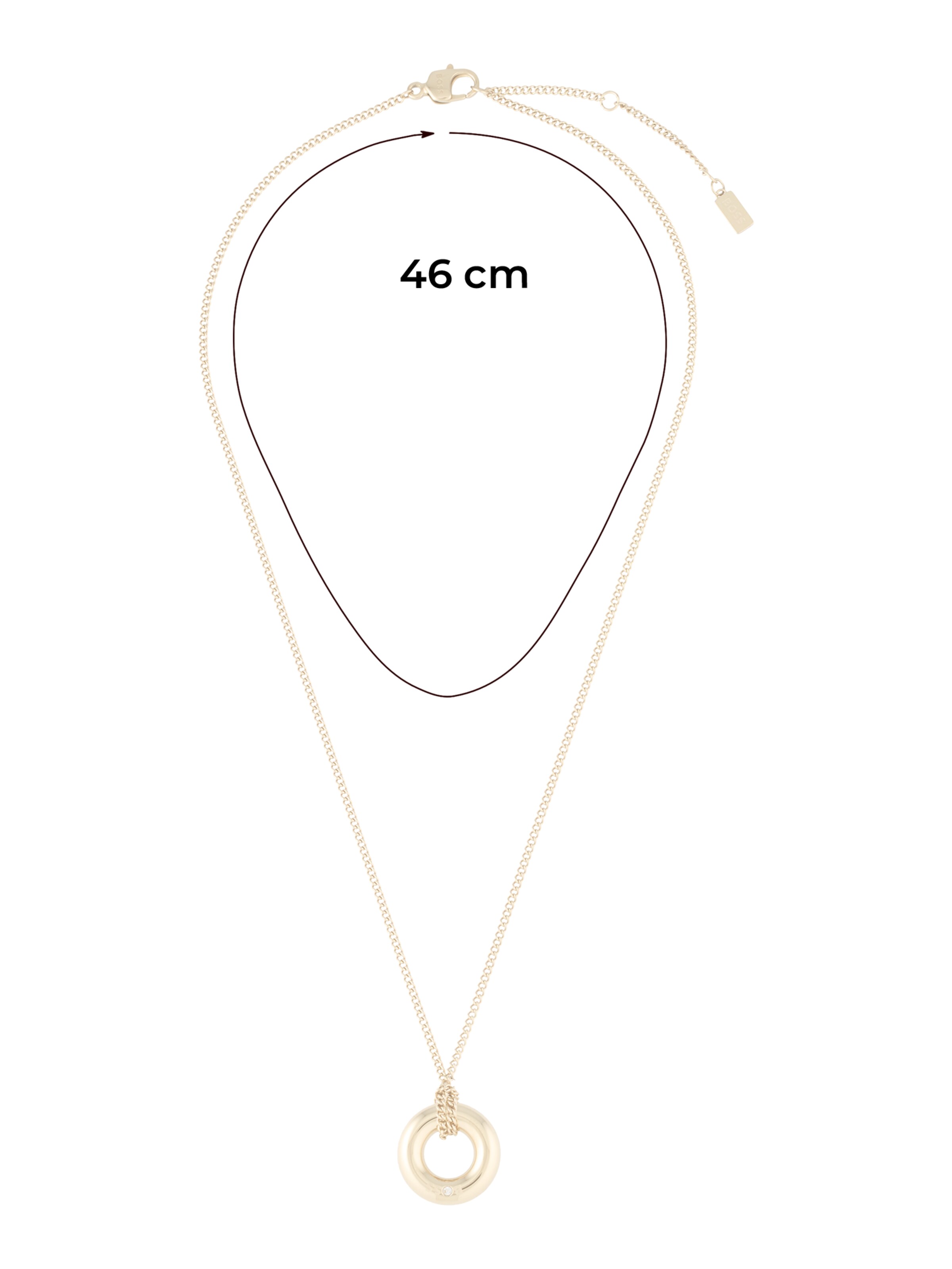 BOSS Цепочка 'LIVE' в Золотой