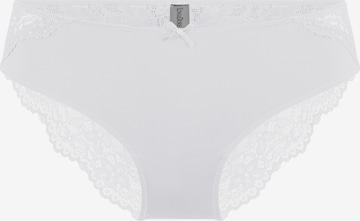 Slip LingaDore en blanc : devant