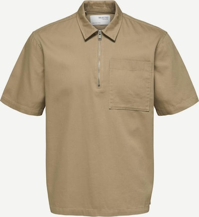 SELECTED HOMME Hemd in beige, Produktansicht
