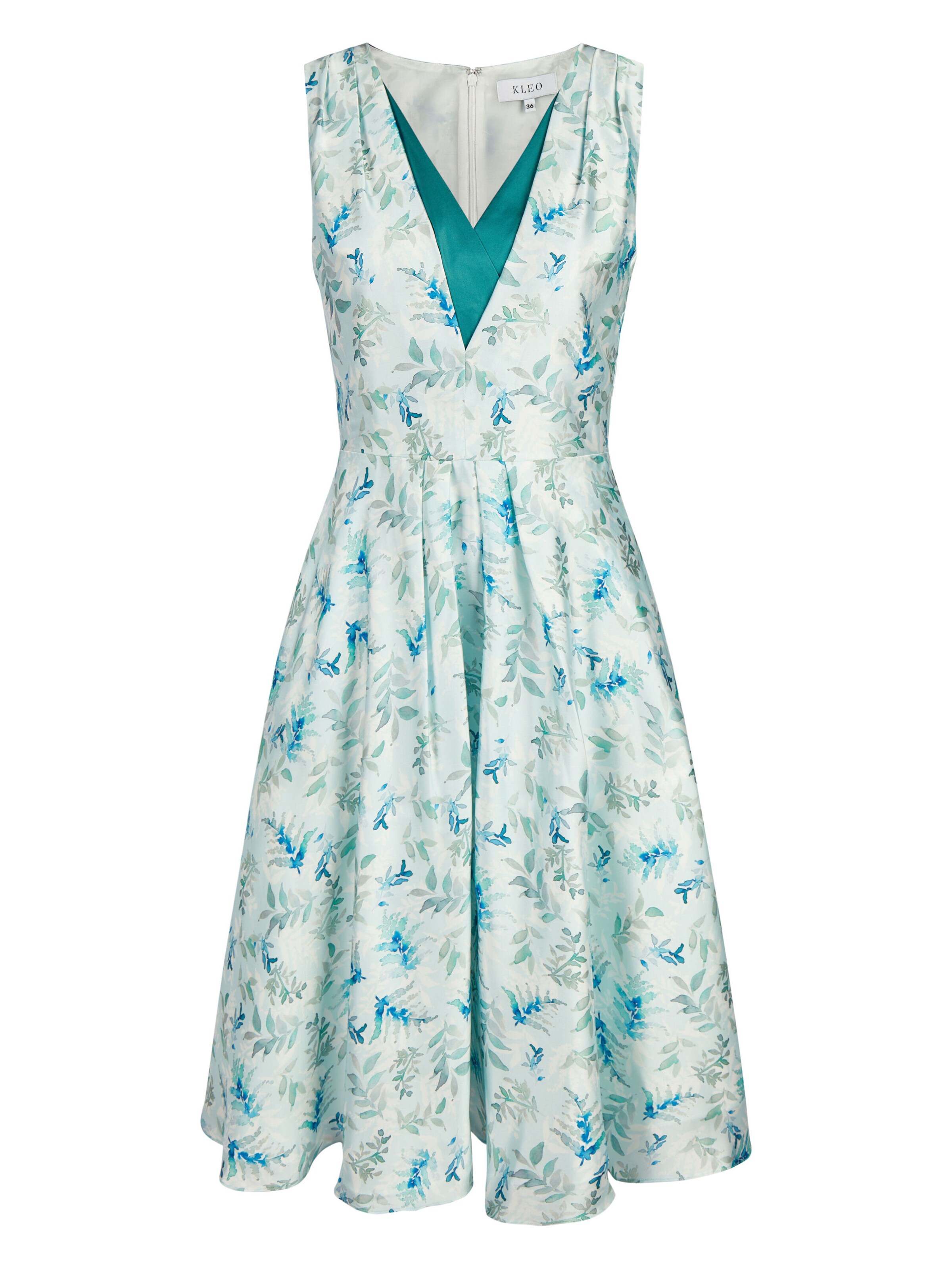 KLEO Cocktail dress in Blue: front