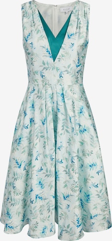 KLEO Abendkleid in Blau: Vorderseite