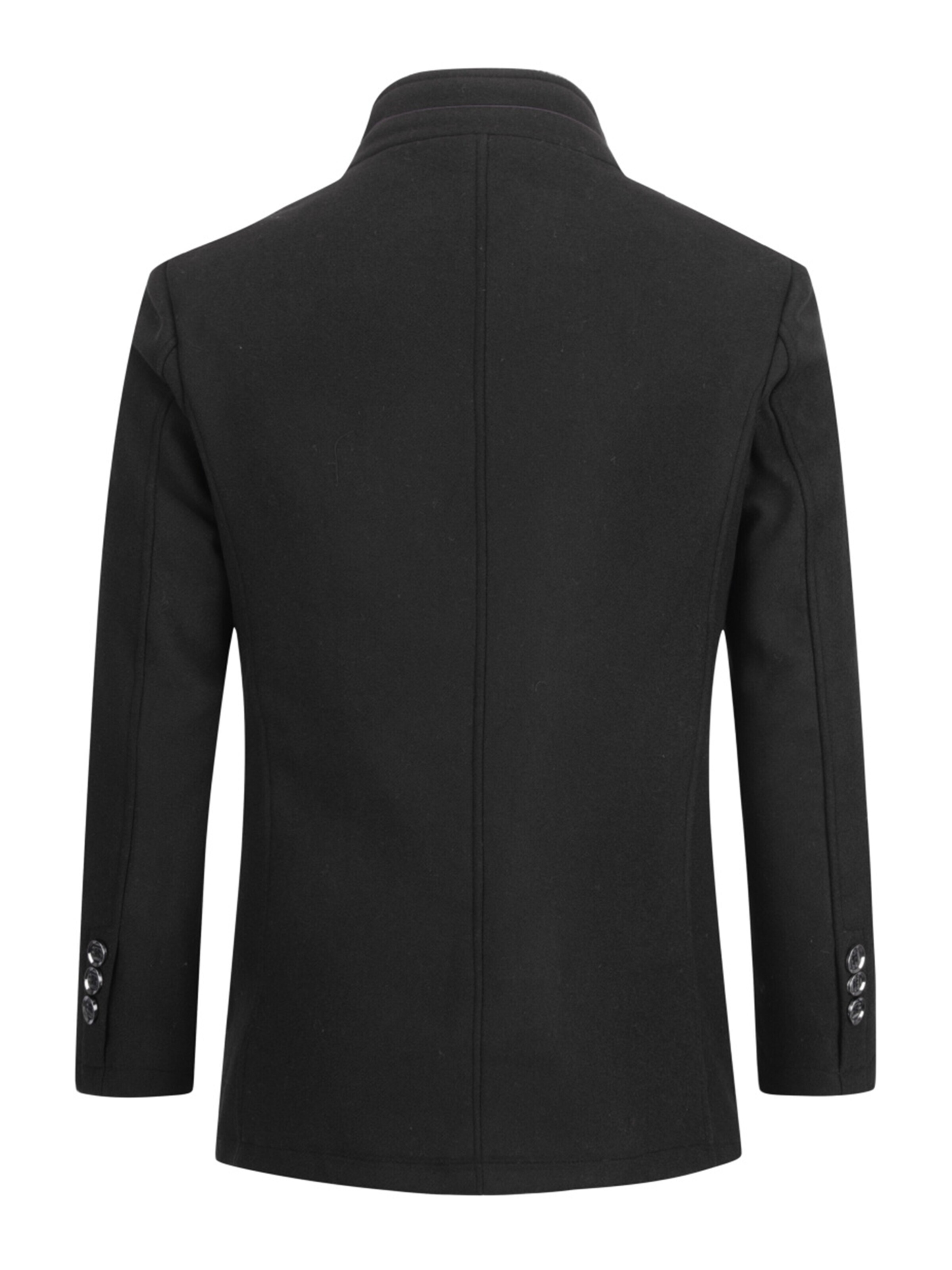 YOUTHUP Winter Coat in Black