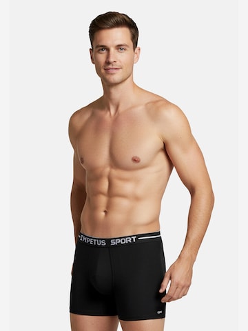 Boxers IMPETUS en noir : devant