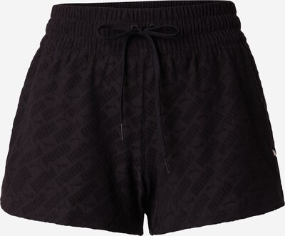 Pantaloni sport PUMA pe negru, Vizualizare produs
