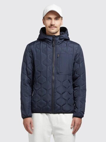 khujo Between-season jacket 'True' in Blue: front