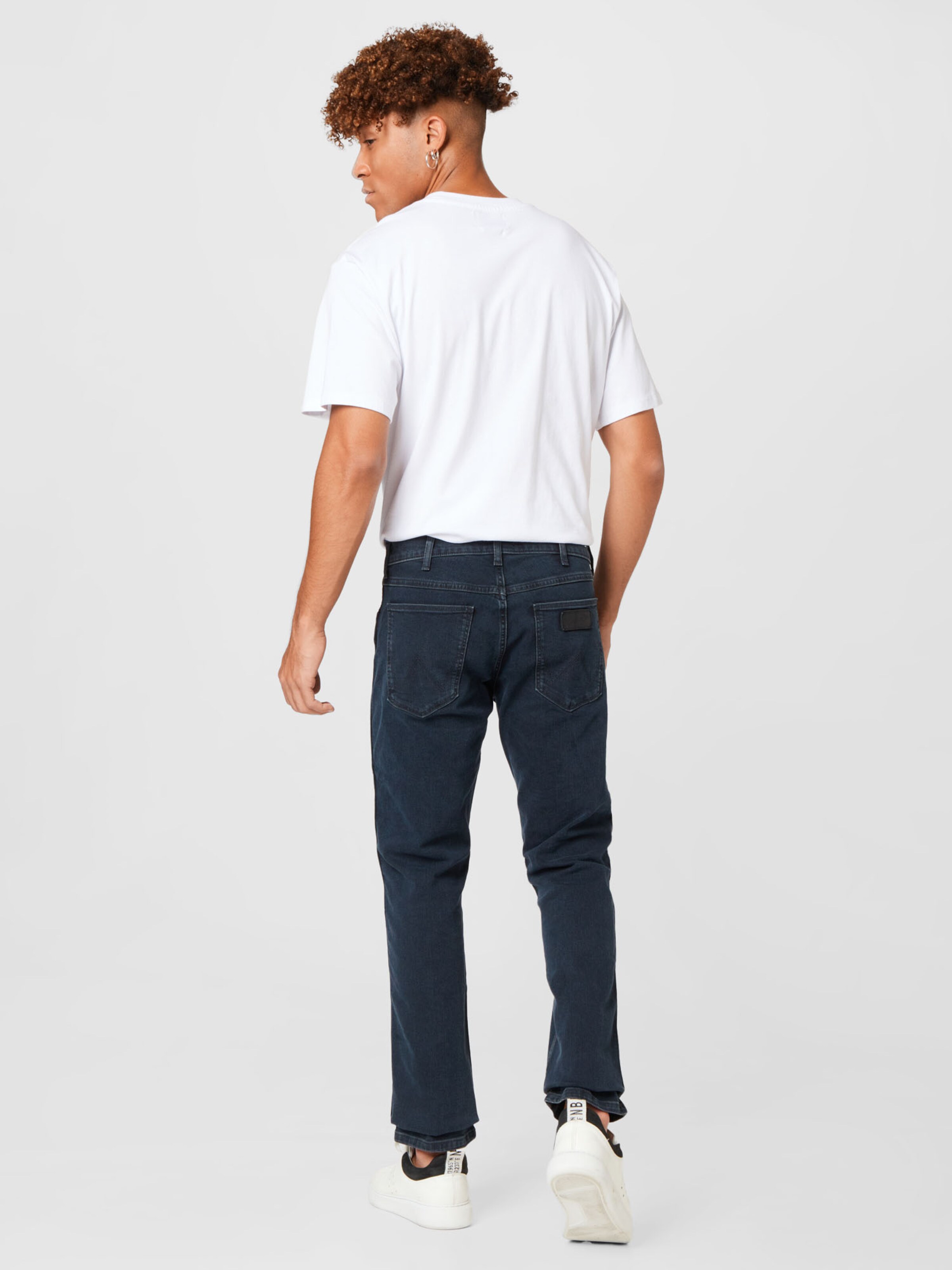 Männer Jeans WRANGLER Jeans 'GREENSBORO' in Blau - HH92790