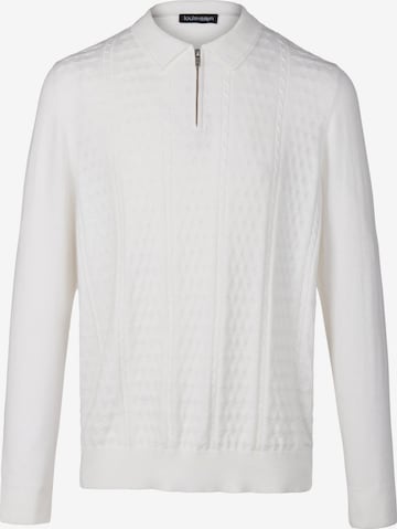 Pull-over Louis Sayn en blanc : devant