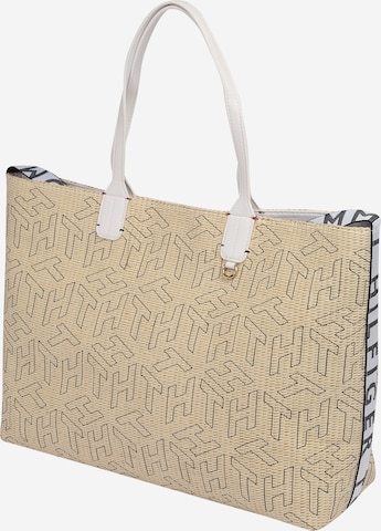 TOMMY HILFIGER Strandtasche in Beige