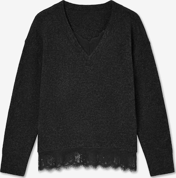 Pull-over 'AWJane' VERO MODA en noir : devant